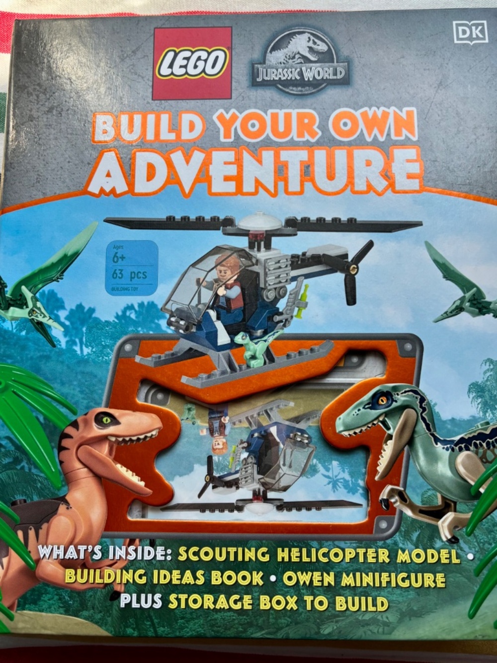 Jurassic World - Build Your Own Adventure (Hardcover) b20jw03 UNOPENED/UNREAD
